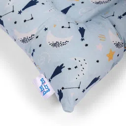Bibs & cribs Head Shaper Pillow for New Born Baby Soft Cotton Baby Pillows for New Born 0-12 Months | Baby Pillow for Neck Support | Takiya image 2