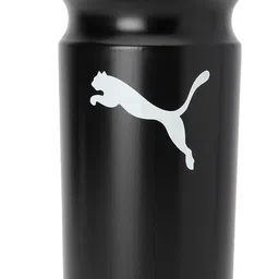 Puma Unisex-Adult Waterbottle Plastic 1 l, black-white (5263201) image 3