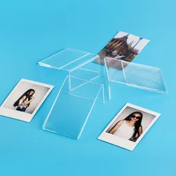 caiul L Model Photo Frame for Fujifilm Instax Mini 7s 8 25 50s 90 Films, 3 pcs image 5