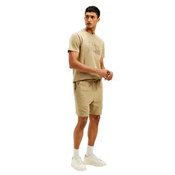 levi's Men's Beige Regular Fit Shorts image 4