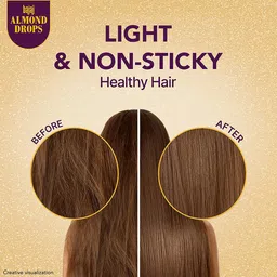 Bajaj Almond Drops Hair Oil, enriched with 6X Vitamin E, 475 Ml. image 4