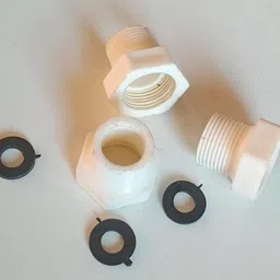 generic PVC 1" Male NPT to 3/4" Female NPT conduit Reducer Adapter Bushing (3 Pcs) image 2