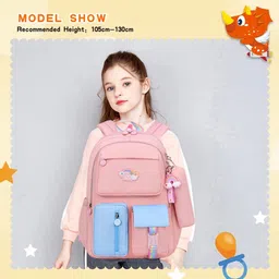 adson Unicorn Backpack for Girls & Boys - Large 16 Inch Water Repellent Kawaii School Bag - Casual Day Pack - Cartoon Bookbag image 5