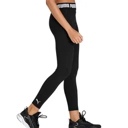 puma Women's Train Strong High Waist Full Tights | High-Rise Training Leggings for Women | Sweat Proof Fabric Tights | Ideal Leggings for Running, Yoga & Gym Workouts image 4