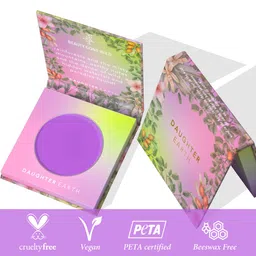 Daughter Earth Purple Blush With Java Plum + Vitamin E | Vegan Plant Based With UV Protection | Long Lasting Easy To Blend Weightless Texture Feels Silky & Smooth | For All Skin Tones | 4.5 gm image 4