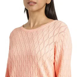 levi's Women Acrylic Round Neck Sweater image 4