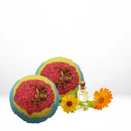 LA NATURAL Combo of Tea Tree Bath Bombs Set| Tea Tree Essential Oil and Epsom Salt Bath Bombs Combo | Natural Cleansing Bath Bombs | Men and Women for all Ages (60 Gm Each, Pack of 6) image 1