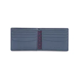 tommy hilfiger Duisburg Men Leather Slimfold Wallet - Navy image 4