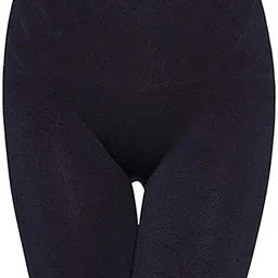 kroywen 4-in-1 Shaper - Tummy, Back, Thighs, HIPS - Black/Efffective Seamless Tummy Tucker Shapewear Body Shaper Best While/for Gym Yoga Exercise Dance Walk Aerobics Jogging (Black) image 1