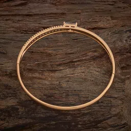 kushal's Fashion Jewellery White Gold Polished Zircon Kada With Locking System |Best For Gifting, Bride, Bridemaids & Special Occasion | Zircon Kada For Women - 445600 image 3