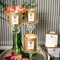 IRIS Gold Glass Votive Single Pack image 2
