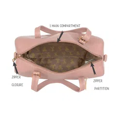 baggit Women Duffel Handbag Medium Size | Ladies Stylish Casual Purse Bag image 5