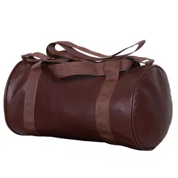 cp bigbasket Unisex Gym Duffle Bag | Adjustable Shoulder Bag for Men | Duffle Gym Bags for Men | Sports Carry Bag | Duffle Bag for Gym, Sports & Training (Brown, 18 liters) image 2