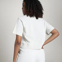 puma Women's Solid Relaxed Fit Polo Shirt image 4