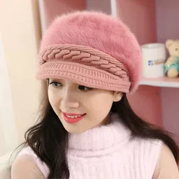 handcuffs Women's Wool Beanies Hat image 2