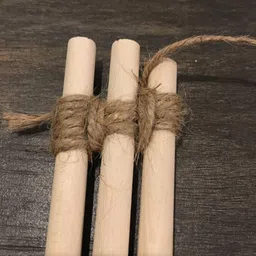 bloomax BLOOMAX® 5 Pcs Wooden Dowel Rods Sanded Full Finished Dowel Rod Sticks Wooden Dowels for Crafts Wooden Stick Round Dowels for Woodworking Unfinished Wood for Crafting Woodworking Building Material (20mm x 18 Inch) image 3