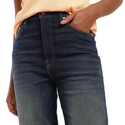 levi's Women's High Rise Ribcage Slim Straight Fit Jeans image 4
