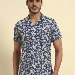 Cantabil Men Comfort Printed Casual Shirt-image-7