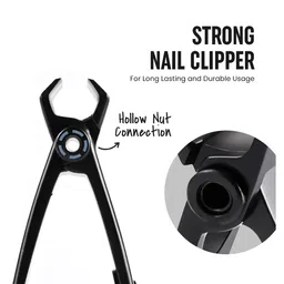 Gleva Wide Large Jaw Opening Nail Cutter Stainless Steel Nail Clipper for Thick Nails, Rust-Resistant Trimming & Shaping image 3
