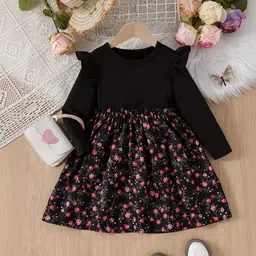 PURNKAMAAY TRENDZ Floral Print Fit & Flare Dress-picture-24