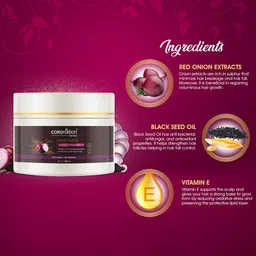 COROnation Herbal Red Onion & Black Seed Oil Hair Mask 200 gm image 5