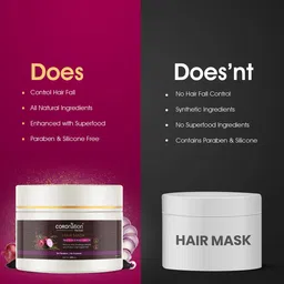 COROnation Herbal Red Onion & Black Seed Oil Hair Mask 200 gm image 4