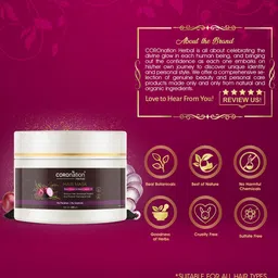 COROnation Herbal Red Onion & Black Seed Oil Hair Mask 200 gm image 2