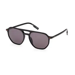 Ermenegildo Zegna Grey UV Protection Pilot Sunglasses for Men-picture-46