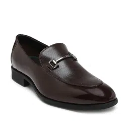 Peter England Men's Brown Formal Loafers image 2