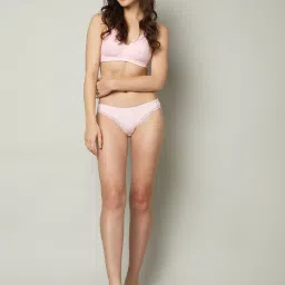 Vero Moda Intimates Light Pink Lace Bikini Panty image 4