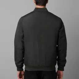 Louis Philippe Green Regular Fit Bomber Jacket image 2