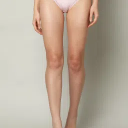 Vero Moda Intimates Light Pink Lace Bikini Panty image 1