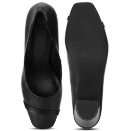 W Women's Wphoebe Black Casual Pumps image 2