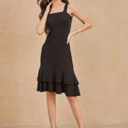Color Capital Black Bodycon Fit Dress-picture-42