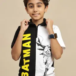 Kidsville Boys Multi Cotton Color Block Polo T-Shirt-image-98