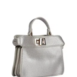 MINI WESST Silver Sling Handbag image 3