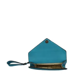 Sugarush Hawaii Turquoise & White Printed Pouch image 4