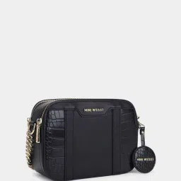 MINI WESST Black Sling Handbag image 3