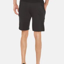 Ajile By Pantaloons Black Cotton Slim Fit Printed Shorts image 2