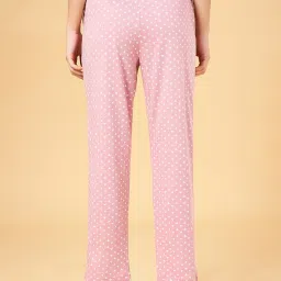 Dreamz by Pantaloons Pink Cotton Printed Pyjamas image 2