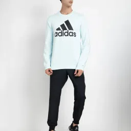 adidas Sky Blue Printed Sweatshirt image 5