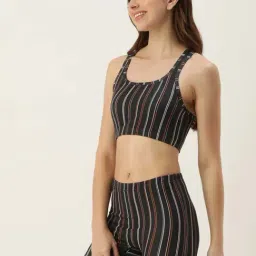 Clt.s Black Striped Swimwear image 3