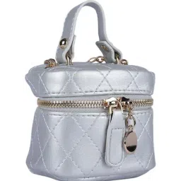 MINI WESST Silver Sling Handbag image 4