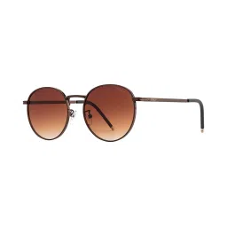 Forca by Lifestyle Brown Round Sunglasses for Men image 2