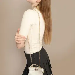 MINI WESST Silver Sling Handbag-picture-19