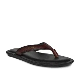 Buckaroo Men's FLATTER Bordo Thong Sandals image 2