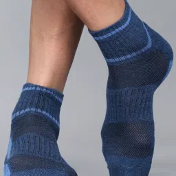 Dollar Multicolor Self Design Socks - Pack of 5 image 2