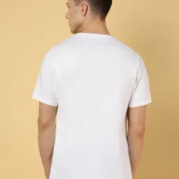 Wrangler Bright White Cotton Regular Fit Printed T-Shirt image 2