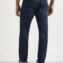 Lee Blue Cotton Slim Fit Jeans image 2