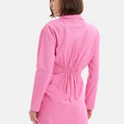 Kazo Pink Regular Fit A Line Dress image 2